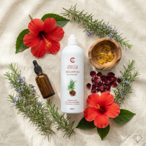 Hibiscus & Rosemary Shampoo - Vitamin Enriched (500ml)